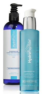hydropeptide cleansing gel utk muka berjerawat