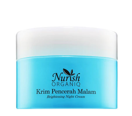 moisturizer upencerah malam