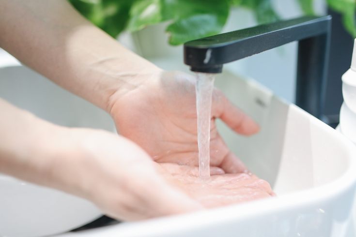 wash hand to cure eczema